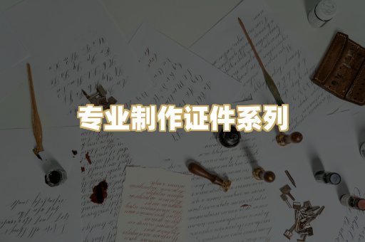 专业制作证件系列